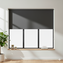 Antrasit Mat Stor Perde